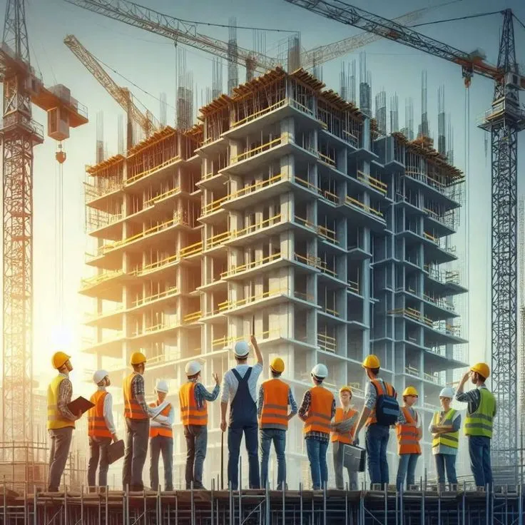 Multispeciality hospital construction site